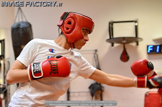 2019-05-16 Milano - pound4pound boxe 2339 Davide Anesa vs Pietro De Bernardi